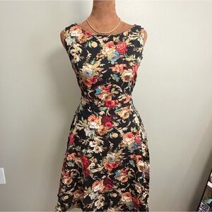 Floral midi dress